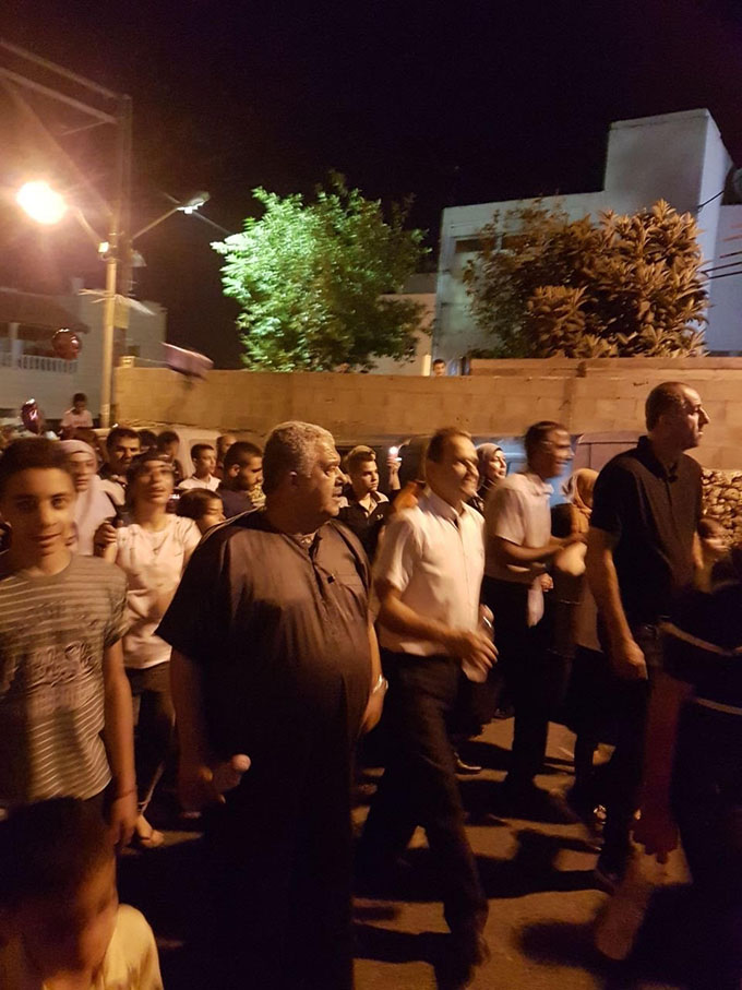 مسيرة رمضانية بمشاركة واسعة في كفر برا